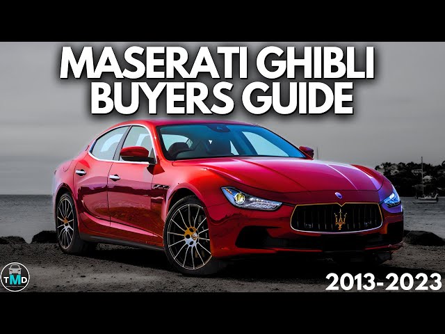 Used Maserati Ghibli Buyers guide (2013-2023) The faults and common problems