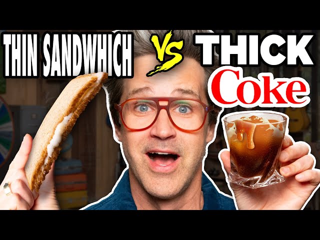 We Try Thick Drinks