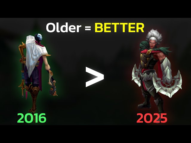 The decreasing QUALITY of League's CHARACTERS