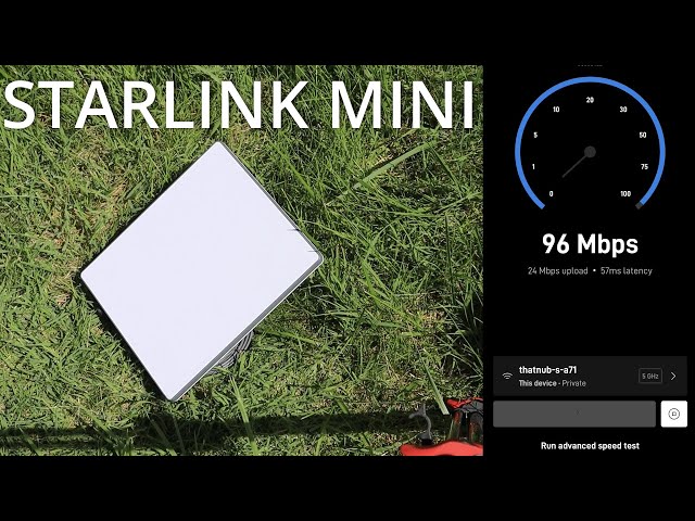 STARLINK MINI Unboxing and First Use