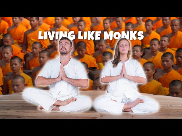 We Lived Like MONKS for 3 DAYS | Pa Pae Meditation Retreat