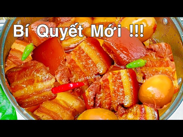 THỊT KHO TÀU Món Ăn Ngày Tết Của Mỗi Gia Đình‼️ Cách Kho Ngon, Nhanh Nhất- Traditional pork