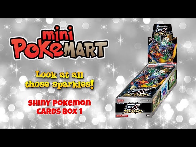 Pokemon cards opening | Ultra Shiny GX Booster Box | Shiny Pokemon cards