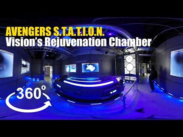 360° VIDEO MARVEL AVENGERS Vision's Rejuvenation Chamber