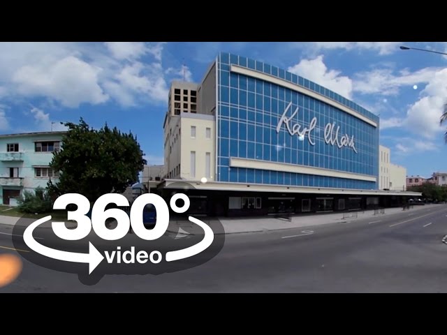 Habana Cuba: Teatro Karl Marx , La colmenita, Tin Cremata video 360 grados panorámicos