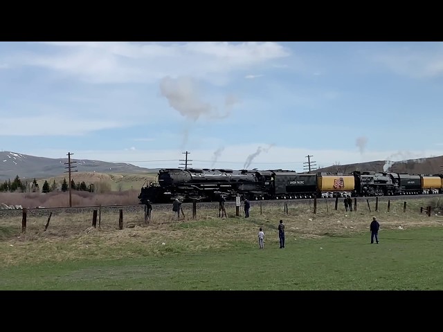 The Big Boy Arrives at Evanston Wyoming