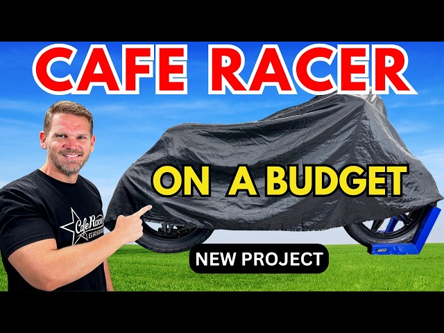 HOW TO BUILD A CAFE RACER ON A BUDGET!!!