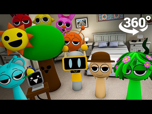 Incredibox Sprunki Takes OVER Your House: VR 360° Experience