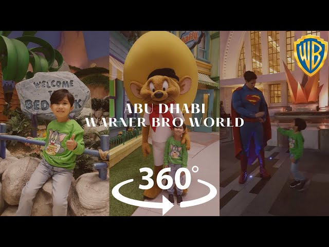 360 Video biggest Indoor Playground Family | Warner bros. World Abu Dhabi | Space Jam Show