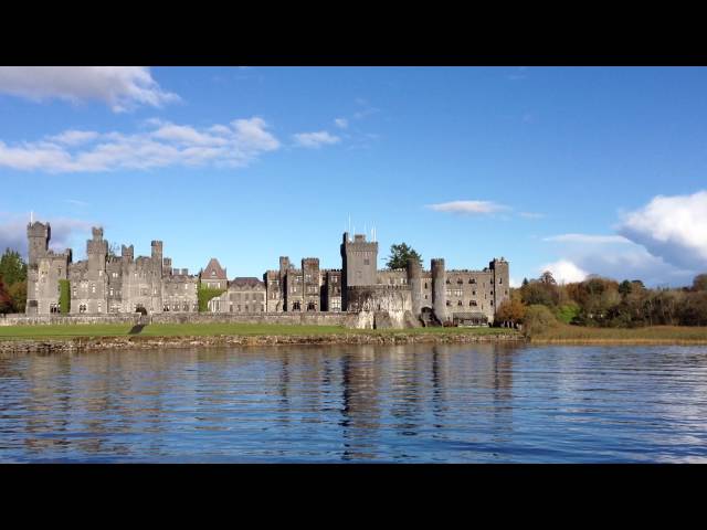 Stunning approach to Ashford Castle from Lough Corrib