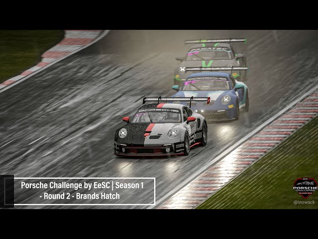 LIVE: ACC | Porsche Challenge by EeSC | Season 1 - Round 2 - Brands Hatch | Onboard