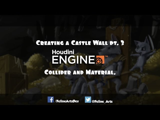 Houdini Engine Basics for Unity - Castle Wall Pt3