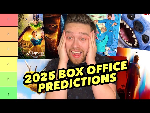 2025 Movie Box Office Predictions | Tier List