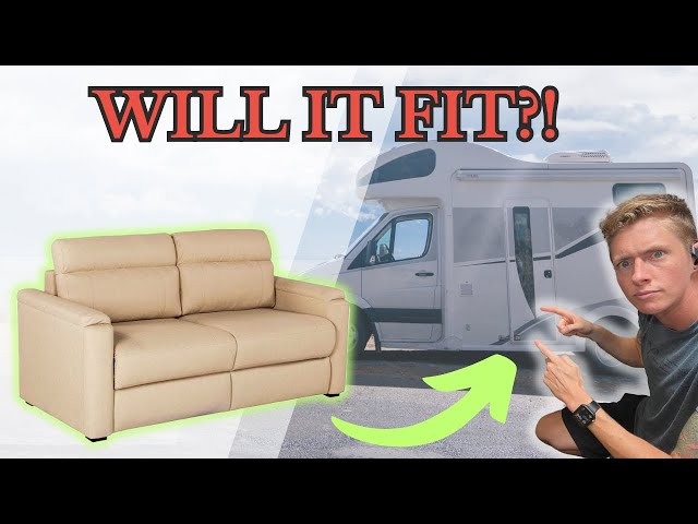 The SIMPLEST Way to Upgrade Your RV Couch (RecPro Tri Fold)