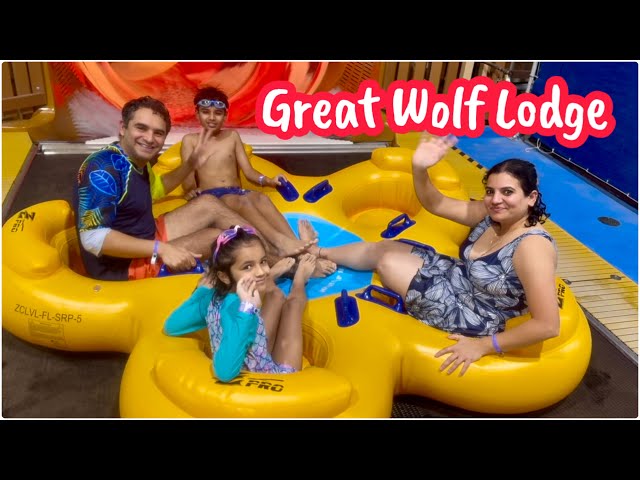 INDIAN VLOGGER IN USA Great Wolf Lodge Tour Motivational Family vlog 2025