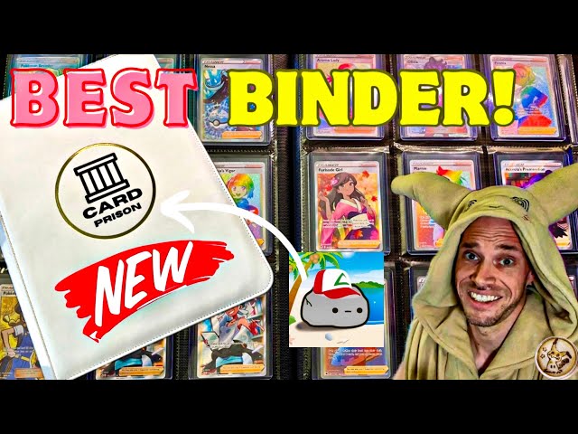 CARD PRISON: POKÉMON CARD BINDER UNBOXING & REVIEW!