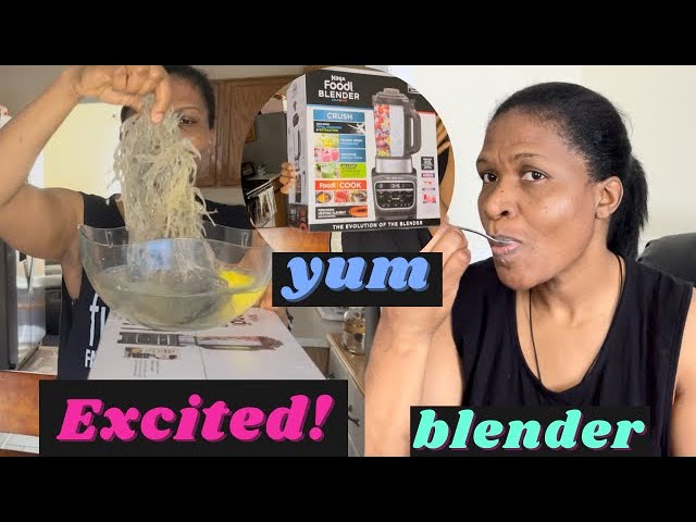 HOW TO MAKE SEA MOSS |UPDATED VERSION| +Unboxing New Ninja Foodi Blender