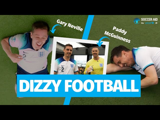 GARY NEVILLE DIZZY FOOTBALL FAIL AGAINST PADDY MCGUINNESS