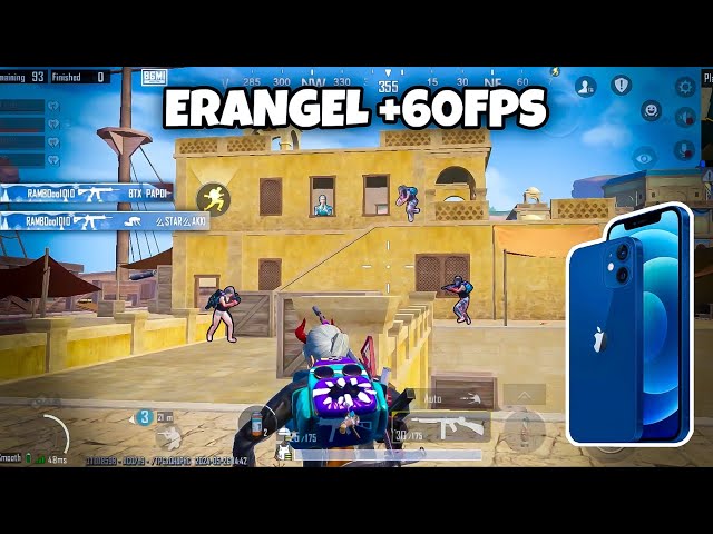 Playing In Sky Castle - Erangel | BGMI MOBILE