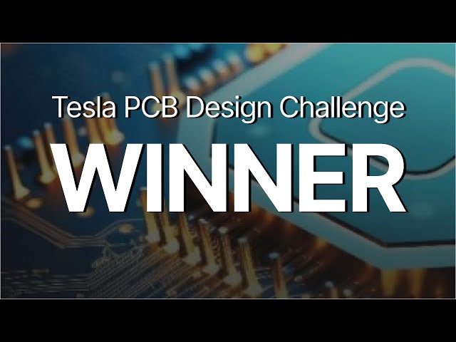 Tesla Display PCB Design Challenge: The Winner Is...(plus analysis)