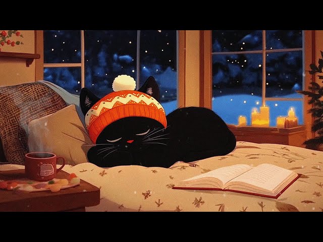 cozy night 💤 lofi hiphop chill beats | winter music for deep sleep