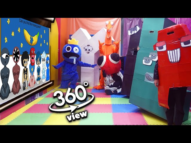 Rainbow Friend Vr 360° - CINEMA HALL | Alphabet Lore But Zero Two Dodging Meme, Door, Rainbow Friend