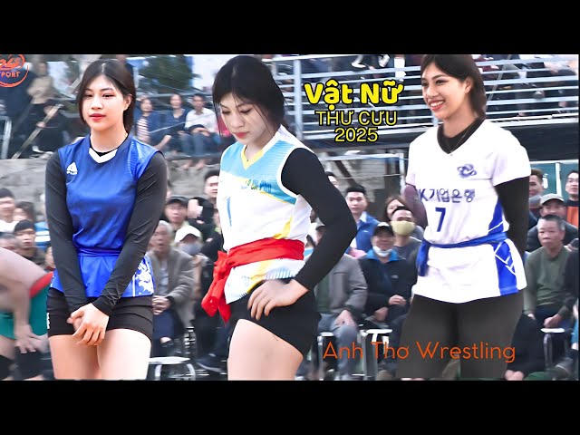 Anh Tho Confronts National Female Wrestling Champion,The most beautiful village girl