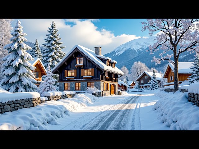 Beautiful Nature In Winter With Gentle Piano Music ❄️ Relaxing Piano Music For You ❄️