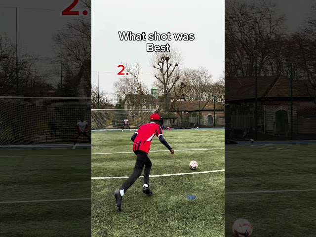 WHAT SHOT WAS BEST 🤯🤯🤯 #football #footballshorts #soccer #soccershorts #futbol