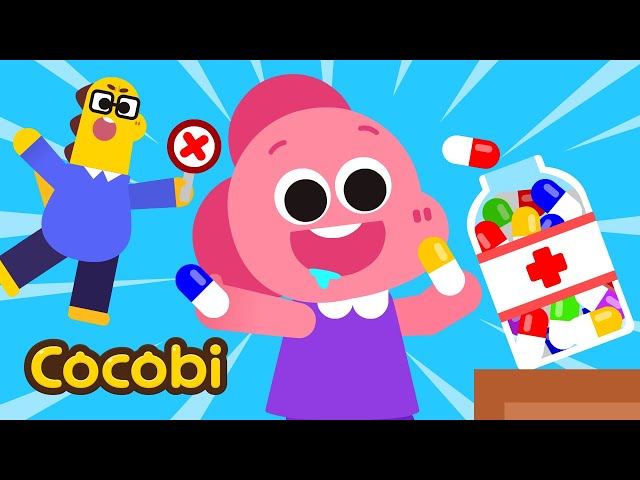 No! Medicine is Not Candy!💊 Fun Songs for Kids | Cocobi