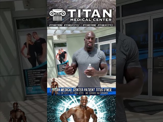 Thaddeus Bullard looks, feels, & performs better with Titan Medical Center!