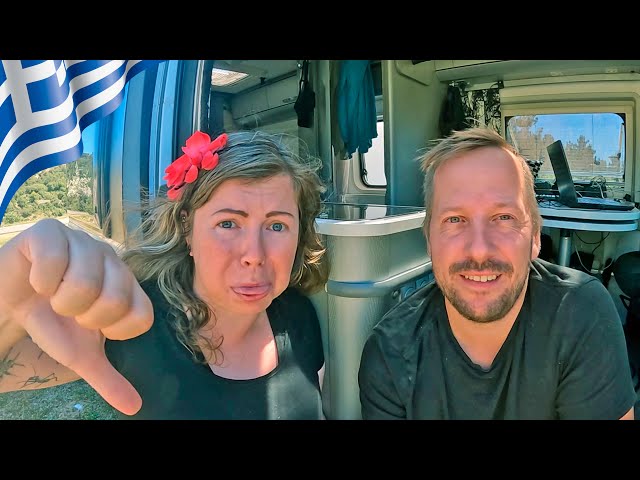 CAMPER VAN TAXES ARE TOO HIGH! What to do? Vanlife in Evia Greece