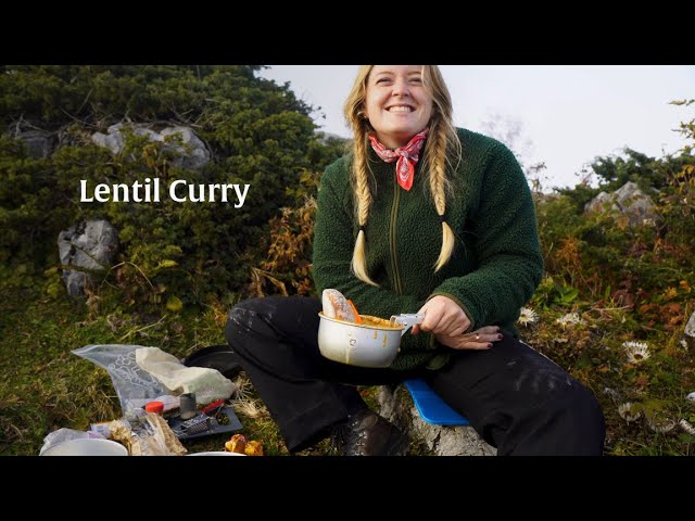 Making Lentil Curry in the Swiss Alps | Cooking in Wilder Places