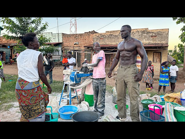 Bodybuilder Walking In Public Reaction Uganda 🇺🇬