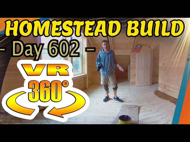 Homestead Build - Staining Pine Wood Floors