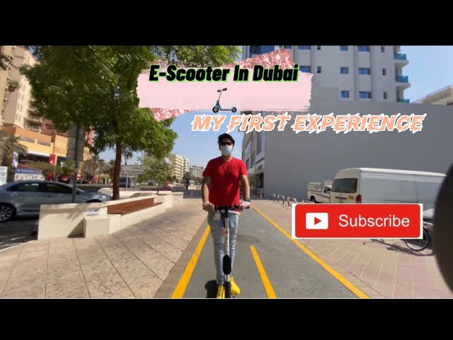 Rental E-scooter Now Available in Dubai 🛴🤩