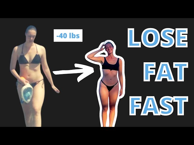 How to Lose Fat Fast (MY Fat Burning Method) - no calorie counting