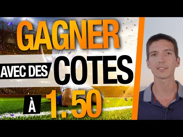 Comment GAGNER avec des COTES à 1,50 dans les PARIS SPORTIFS