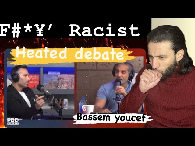 ]REACTIONS]Bassem Youssef's You F*cking Racist" - HEATED Debate Over Israel vs Palestine