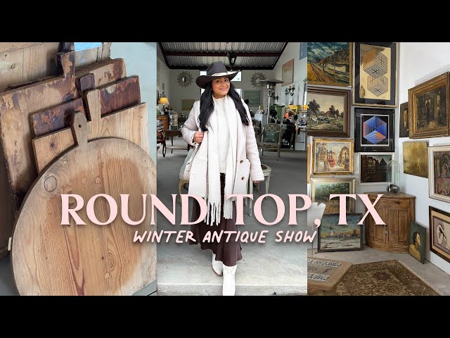 8 Hours in Round Top, TX 🏺✨| where to go to hunt the best antique finds! Austin, TX Day Trip