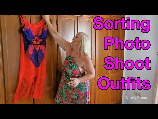 Sorting Photo Shoot Outfits