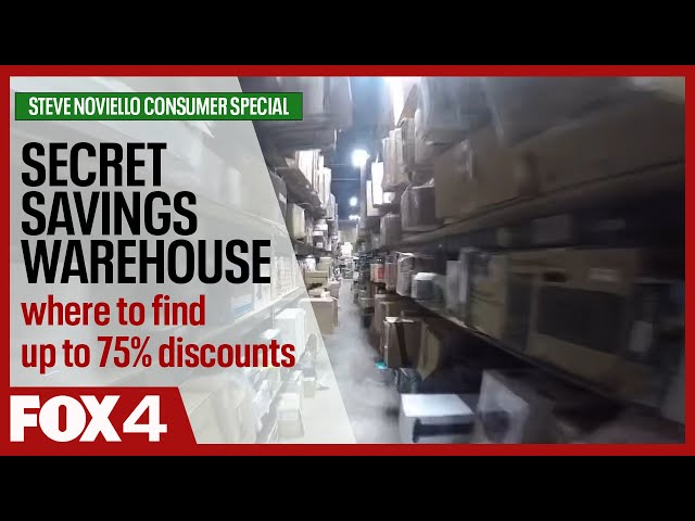 Liquidation warehouse offers deep discounts for North Texans ahead of the holidays