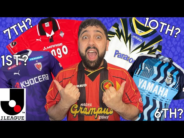 RANKING 10 OF THE BEST EVER J-LEAGUE FOOTBALL SHIRTS | FULL KIT RANKERS