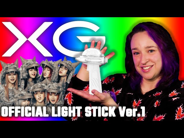 XG Official Lighstick Ver.1 | K-pop Unboxing and Review