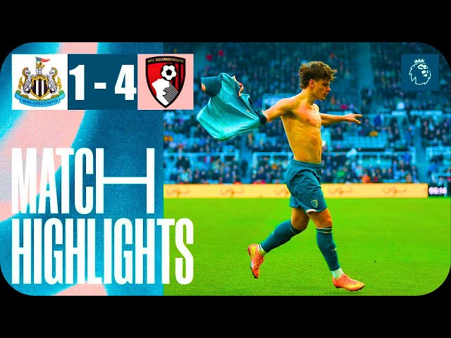 Miloš Kerkez Goal 90+6 | Newcastle vs Bournemouth 1-4 Highlights | Premier League 2024/25