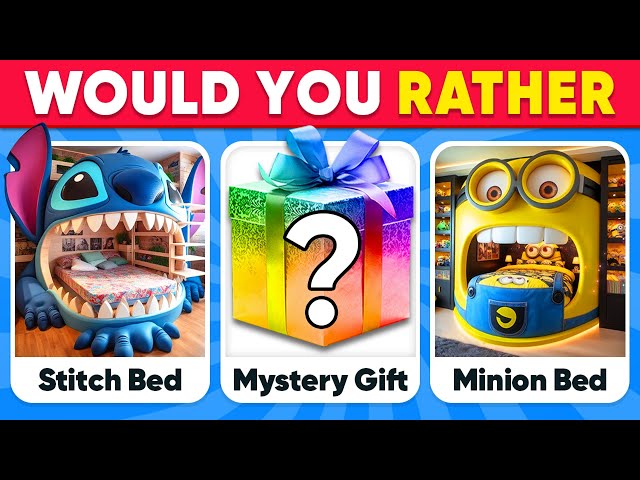 Would You Rather - MYSTERY Gift 🎁💎💲Quiz Galaxy