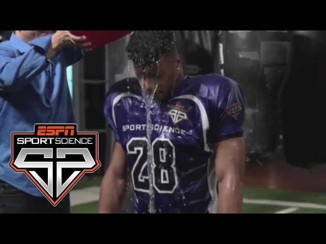 Saquon Barkley Undergoes The Weather Test | Sport Science | ESPN