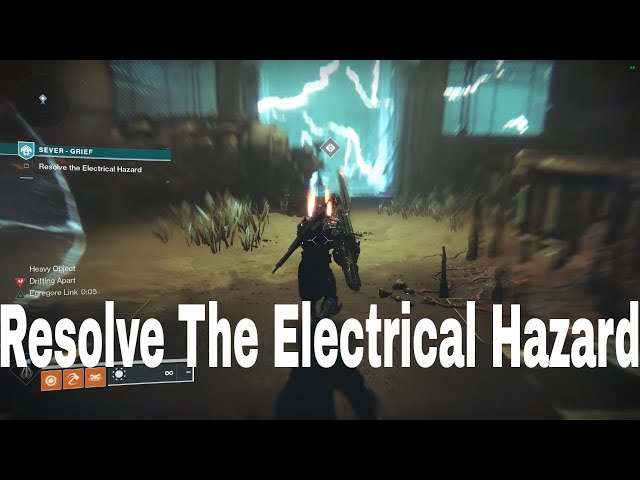 Destiny 2 SEVER GRIEF Mission Gameplay | Resolve the electrical hazard | Season of the Haunted