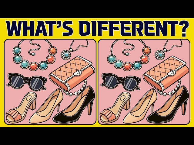 🧠🧩Spot the 3 Differences | Brain-Busting Puzzles  (A Bit Tricky)