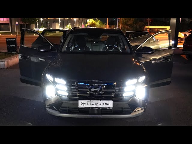 2025 Hyundai Tucson Facelift Night Lights Interior Exterior